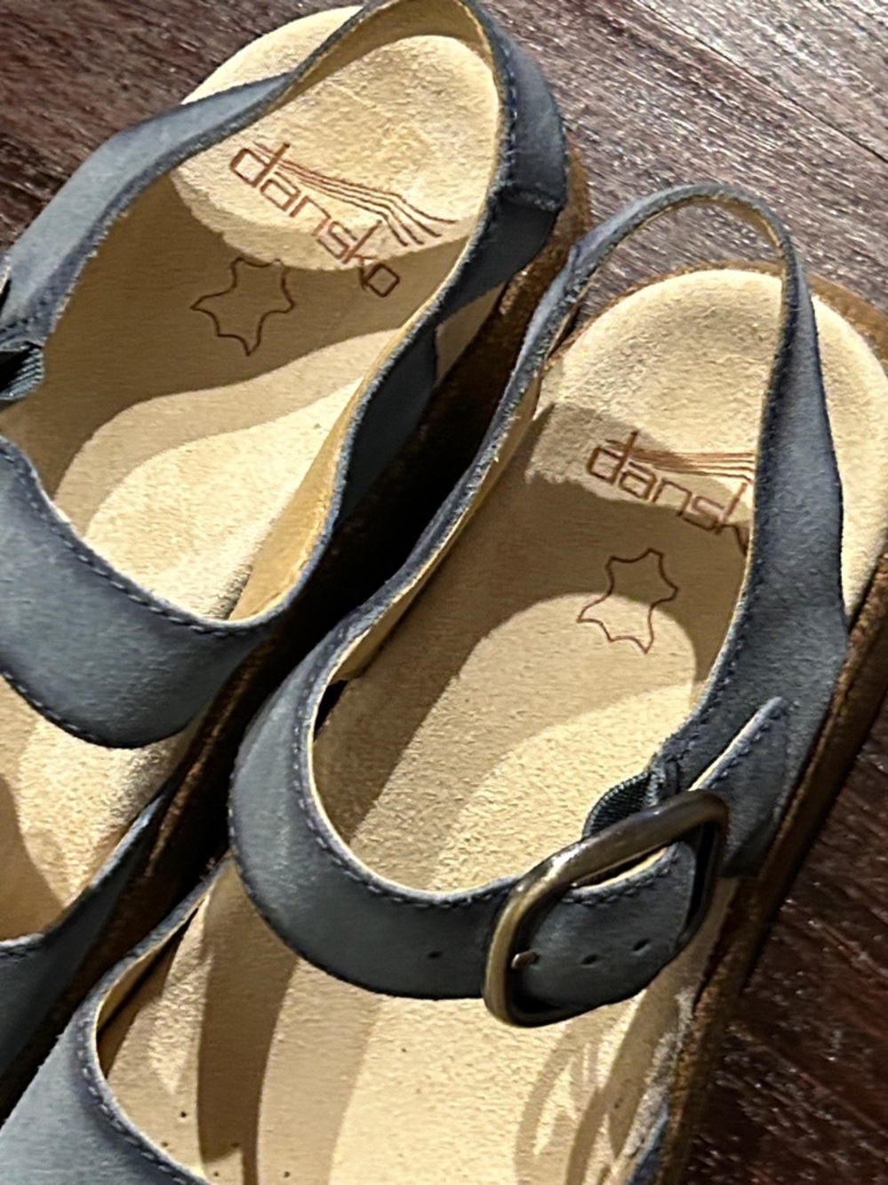 Dansko Bianca Suede Wedge Sandal - Picture 4 of 8